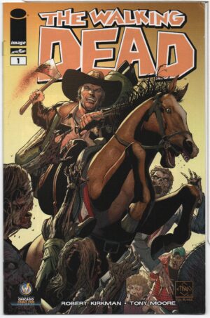 WALKING DEAD #1 – KEY ISSUE – WIZARD WORLD CHICAGO COMIC CON EXCLUSIVE - 2013