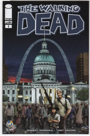 WALKING DEAD #1 – KEY ISSUE – WIZARD WORLD ST. LOUIS COMIC CON GERHARD EXCLUSIVE - 2015