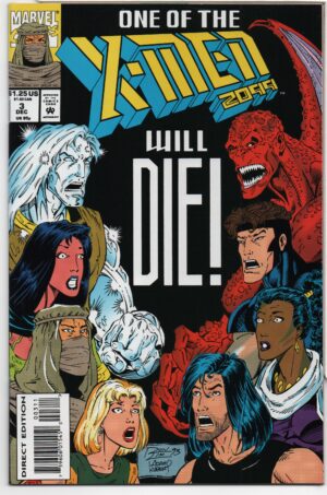 X-MEN 2099 #3 – CAMEO BRIMSTONE LOVE – VIVA LAS VEGAS – ROM LIM COVER – 1993