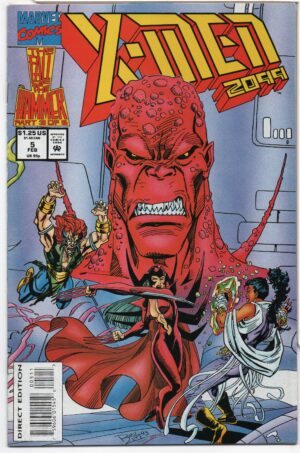 X-MEN 2099 #5 – FALL OF THE HAMMER – RON LIM COVER – THOR – LOKI – DOOM - DIRECT - 1994