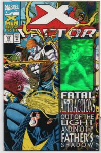 X-FACTOR #92 – 1ST APPEARANCE OF EXODUS – HAVOK HOLOGRAM JOE QUESADA COVER ART – KEY ISSUE – 1993