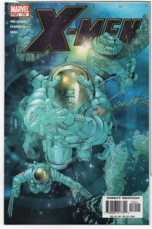 X-MEN #170 – FINAL GOLGOTHA – PETER MILLIGAN – SALVADOR LARROCA COVER - 2005