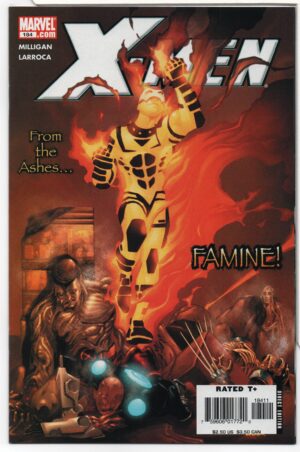 X-MEN #184 – SALVADOR LARROCA COVER - THE BLOOD OF APOCALYPSE – DIRECT – 2006