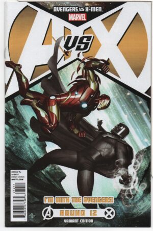 AVENGERS VS. X-MEN #12 – FINAL ISSUE – 1ST SPRITE – KEY ISSUE – AVENGERS TEAM VARIANT - ADI GRANOV COVER - 2012