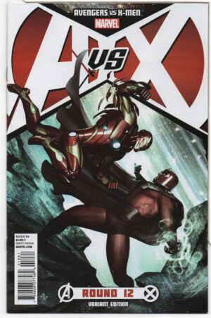 AVENGERS VS. X-MEN #12 – FINAL ISSUE – 1ST SPRITE – KEY ISSUE – 1:25 INCENTIVE VARIANT - ADI GRANOV COVER - 2012