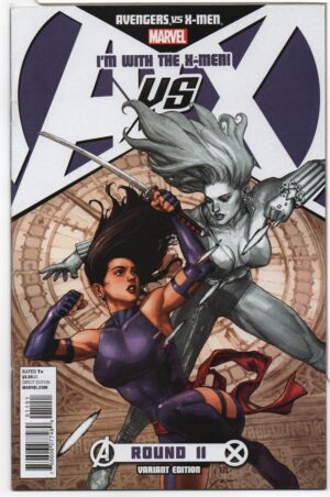 AVENGERS VS. X-MEN #11 – X-MEN TEAM VARIANT – PHOENIX FORCE – LEINIL FRANCIS YU COVER - 2012
