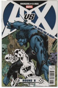 AVENGERS VS. X-MEN #8 – X-MEN TEAM VARIANT – DAREDEVIL – ALAN DAVIS COVER - 2012