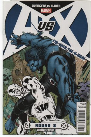 AVENGERS VS. X-MEN #8 – X-MEN TEAM VARIANT – DAREDEVIL – ALAN DAVIS COVER - 2012