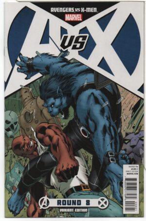 AVENGERS VS. X-MEN #8 – 1:25 INCENTIVE VARIANT – DAREDEVIL – ALAN DAVIS COVER - 2012