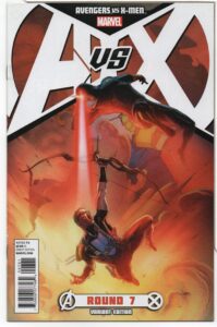 AVENGERS VS. X-MEN #7 – 1:25 INCENTIVE VARIANT  – THUNDERBOLT ROSS – ESAD RIBIC COVER - 2012