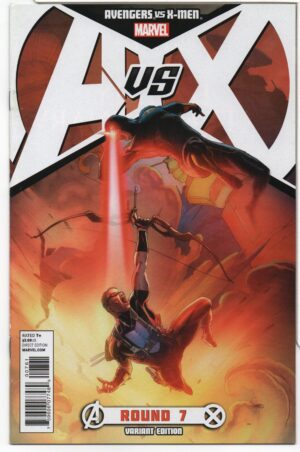 AVENGERS VS. X-MEN #7 – 1:25 INCENTIVE VARIANT  – THUNDERBOLT ROSS – ESAD RIBIC COVER - 2012