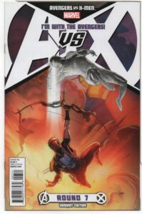 AVENGERS VS. X-MEN #7 – AVENGERS TEAM VARIANT – THUNDERBOLT ROSS – ESAD RIBIC COVER - 2012