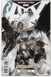 AVENGERS VS. X-MEN #6 – 1ST PRINT - X-MEN TEAM VARIANT – OLIVIER COIPEL COVER - 2012