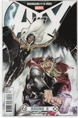 AVENGERS VS. X-MEN #6 – 1:25 RETAILER INCENTIVE VARIANT – OLIVIER COIPEL COVER - 2012