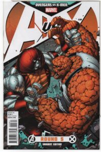 AVENGERS VS. X-MEN #5 – 1:25 RI VARIANT – CAPTAIN BRITAIN – DALE KEOWN COVER - 2012