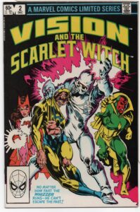 VISION AND THE SCARLET WITCH #2 – FAITH OF OUR FATHERS – RICK LEONARDI COVER - 1982