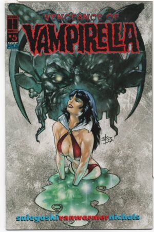 VENGEANCE OF VAMPIRELLA #5 – 1ST PRINT – 1ST APPEARANCE OF THE UNDEAD – JOHN K SNYDER COVER - 1994