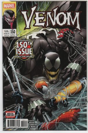 VENOM #150 – HEART OF DARKNESS – 1ST PRINT – GERARDO SANDOVAL COVER - 2017