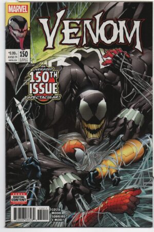 VENOM #150 – HEART OF DARKNESS – 1ST PRINT – GERARDO SANDOVAL COVER - 2017