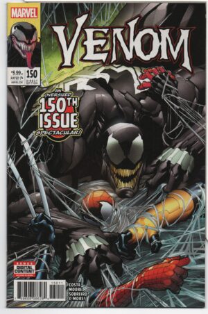 VENOM #150 – HEART OF DARKNESS – 1ST PRINT – GERARDO SANDOVAL COVER - 2017