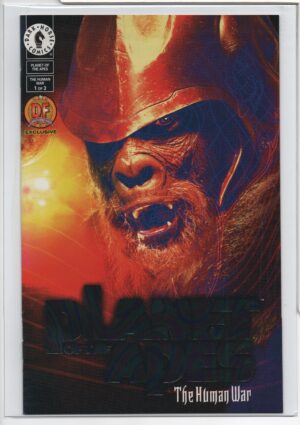 PLANET OF THE APES: THE HUMAN WAR #1 – DF RAINBOW FOIL VARIANT – NUMBERED COA - 2001