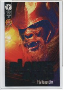 PLANET OF THE APES: THE HUMAN WAR #1 – DF RAINBOW FOIL VARIANT – NUMBERED COA - 2001