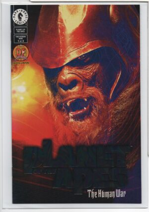 PLANET OF THE APES: THE HUMAN WAR #1 – DF RAINBOW FOIL VARIANT – NUMBERED COA - 2001