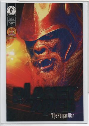 PLANET OF THE APES: THE HUMAN WAR #1 – DF RAINBOW FOIL VARIANT – NUMBERED COA - 2001