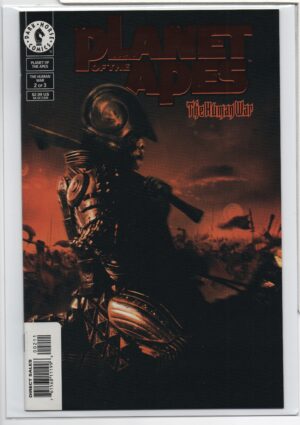 PLANET OF THE APES: THE HUMAN WAR #2 – DYNAMIC FORCES EXCLUSIVE - FOIL VARIANT – WITH NUMBERED COA - 2001