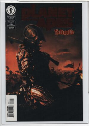 PLANET OF THE APES: THE HUMAN WAR #2 – DYNAMIC FORCES EXCLUSIVE - FOIL VARIANT – WITH NUMBERED COA - 2001