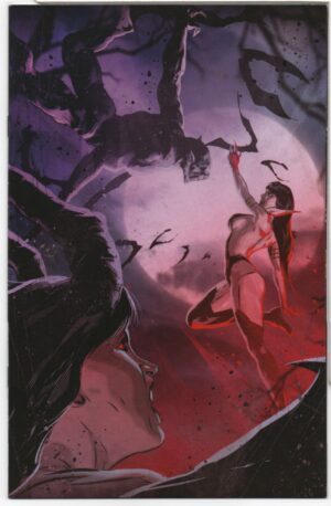 VAMPIRELLA VERSUS PURGATORI #5 – FINAL ISSUE – 1:7 INCENTIVE VIRGIN VARIANT - 2021
