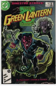 GREEN LANTERN CORPS #217 – 1ST APPEARANCES – INSIDE SUMMER SKIES – JOE STATON COVER - 1987