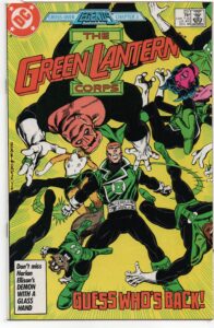 GREEN LANTERN CORPS #207 – LEGENDS TIE-IN – DIRECT – JOE STATON COVER - 1986