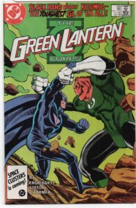 GREEN LANTERN CORPS #206 – FEAT BLACK HAND – IN DEEP – JOE STATON COVER - 1986