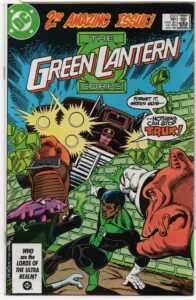 GREEN LANTERN CORPS #202 – 1ST MALIGNON TRUE FORM – JOE STATON COVER - 1986