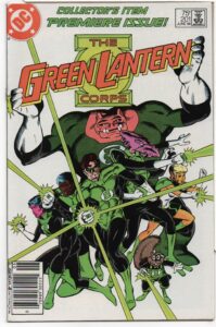 GREEN LANTERN CORPS #201 – KEY ISSUE – 1ST KILOWOG – NEWSSTAND – JOE STATON COVER - 1986