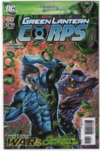 GREEN LANTERN CORPS #60 – WAR OF GREEN LANTERNS – TYLER KIRKHAM COVER - 2011