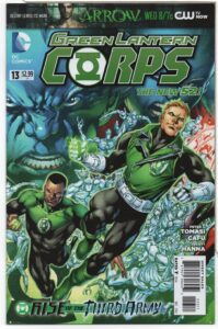 GREEN LANTERN CORPS #13 – RISE OF THE THIRD ARMY – IVAN REIS COVER - 2012