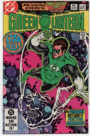 GREEN LANTERN #157 – 1ST PRINT – NO GRAVE LIKE HOME – KEITH POLLARD COVER - 1982