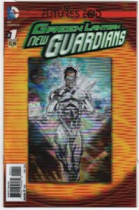 GREEN LANTERN: NEW GUARDIANS - FUTURES END #1 – 3D MOTION COVER – DIOGENES NEVES COVER - 2014