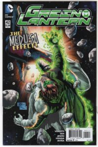GREEN LANTERN #42 – WRITTEN IN STONE – BLACK HAND APP - BILLY TAN COVER - 2015