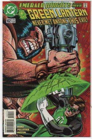 GREEN LANTERN #102 – EMERALD KNIGHTS – RON MARZ – DARRYL BANKS COVER - 1998