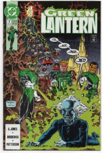 GREEN LANTERN #7 – HOMECOMING – GERARD JONES – PAT BRODERICK COVER - 1990