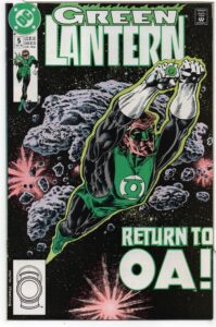 GREEN LANTERN #5 – 1ST TOMAR TU – BACK AGAIN – GERARD JONES – PAT BRODERICK COVER - 1990
