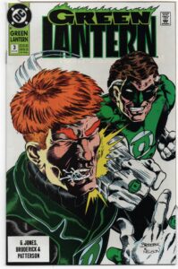 GREEN LANTERN #3 – SOUND AND FURY – GERARD JONES – PAT BRODERICK COVER - 1990