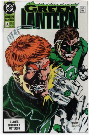 GREEN LANTERN #3 – SOUND AND FURY – GERARD JONES – PAT BRODERICK COVER - 1990