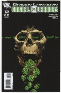 GREEN LANTERN: EMERALD WARRIORS #12 – THE BEAST – DAN PANOSIAN COVER - 2011