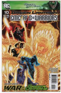 GREEN LANTERN: EMERALD WARRIORS #10 – WAR OF GL – MIGUEL SEPULVEDA COVER - 2011