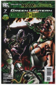 GREEN LANTERN: EMERALD WARRIORS #7 – LAST WILL – RODOLFO MIGLIARI COVER - 2011