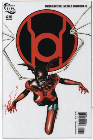 GREEN LANTERN: EMERALD WARRIORS #6 – LAST WILL – RODOLFO MIGLIARI COVER - 2011